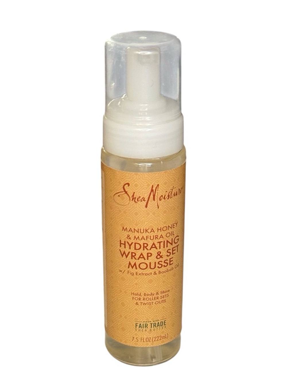 Shea Moisture Hydrating Wrap & Set Mousse (7.5 Fl.oz)